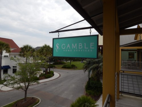 Gamble Home Services right angle sign