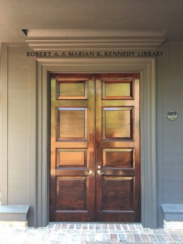 Drayton Hall bronze lettering